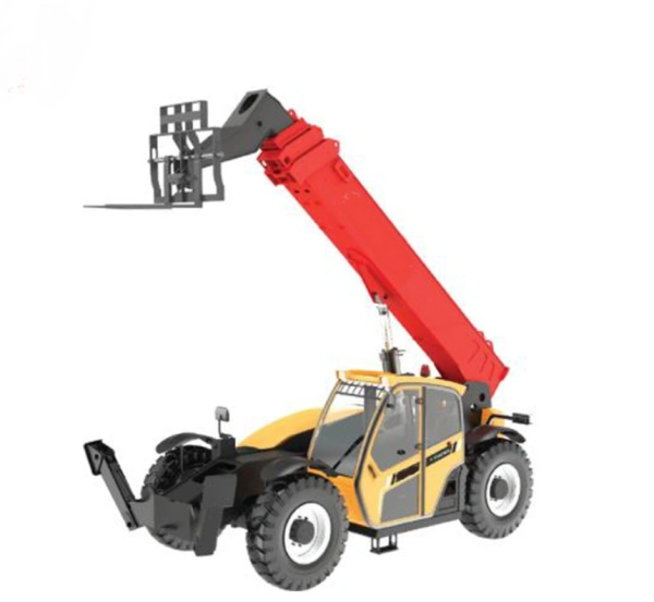 4.5 Chargeurs télescopiques de chariot élévateur de la tonne 17M Telehandler STH1056A avec le système de détection inverse
