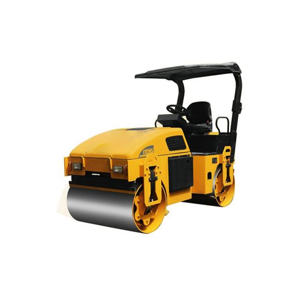 4 Rolo compactador vibratório de tambor duplo hidráulico Ton LTC204 para venda