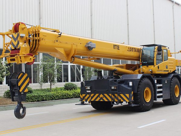 China famoso fabricante guindaste todo terreno RT25/50 25 Ton pequenos guindastes para terrenos acidentados de qualidade superior - Imagem 3