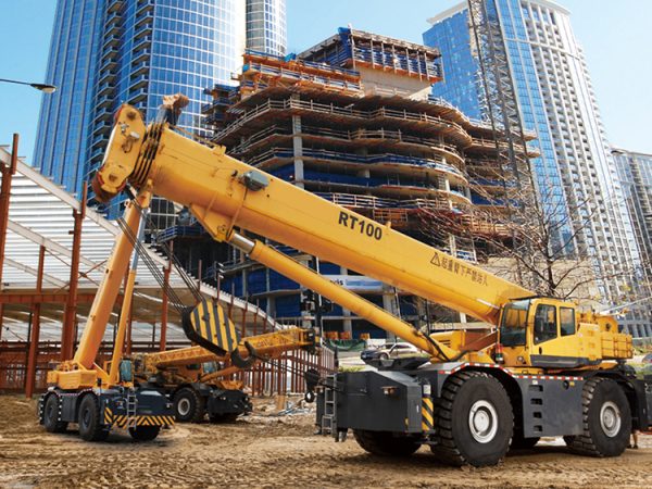 China famoso fabricante guindaste todo terreno RT25/50 25 Ton pequenos guindastes para terrenos acidentados de qualidade superior - Imagem 5