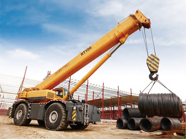 China famoso fabricante guindaste todo terreno RT25/50 25 Ton pequenos guindastes para terrenos acidentados de qualidade superior - Imagem 6