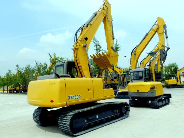 الحفارة الزاحفة XE155DK 15.5 طن مع دلو 0.72 م 3 93 كيلو وات البناء الهندسي - صورة 3