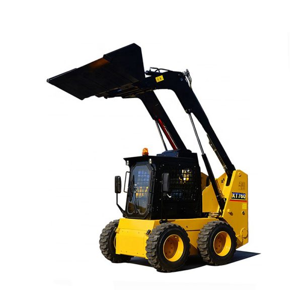 من السهل تشغيل الجرافة ذات العجلات الانزلاقية XC760K 1150KG 55.8KW 0.6cbm من أعلى العلامات التجارية