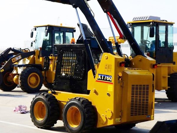 من السهل تشغيل الجرافة ذات العجلات الانزلاقية XC760K 1150KG 55.8KW 0.6cbm من أعلى العلامات التجارية - صورة 4