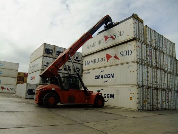 Fornecimento direto da fábrica Reach Stacker SRSH4528-VO2 em estoque para venda - Imagem 5