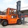 HELI 10 ton heavy duty forklifts CPCD100 forklift reach with flexible fork arm in Mexico - Image 3