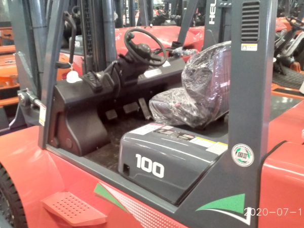HELI 10 Empilhadeiras pesadas de tonelada alcance de empilhadeira CPCD100 com braço de garfo flexível no México - Imagem 4