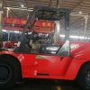 HELI 10 ton heavy duty forklifts CPCD100 forklift reach with flexible fork arm in Mexico - Image 5