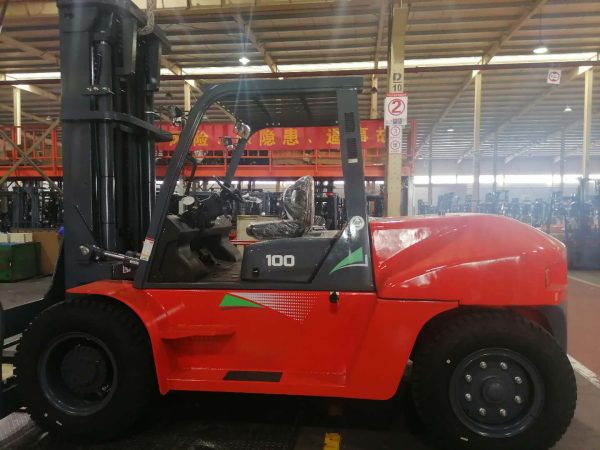 HELI 10 Empilhadeiras pesadas de tonelada alcance de empilhadeira CPCD100 com braço de garfo flexível no México - Imagem 6