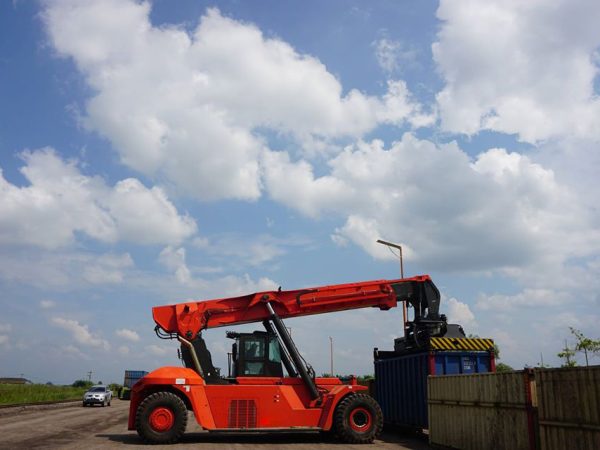 HELI 45 Empilhador de alcance de porta Ton Reach Stacker para contêineres SRSH4528-VO2 - Imagem 3