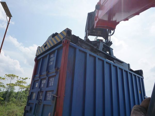HELI 45 Empilhador de alcance de porta Ton Reach Stacker para contêineres SRSH4528-VO2 - Imagem 4
