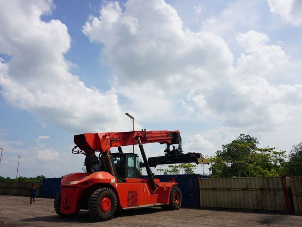 HELI 45 Empilhador de alcance de porta Ton Reach Stacker para contêineres SRSH4528-VO2 - Imagem 6