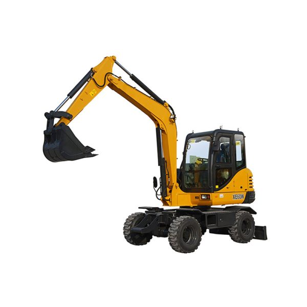 Satışta XE75WG 7 Kırıcı Hatlı ve Tam Aksesuar Paketli Ton Tekerlekli Ekskavatör