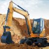 On Sale XE75WG 7 Ton Wheel Excavator with Breaker Line and Full Accessory Package - Image 3