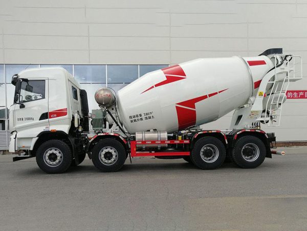 SY412C-8R 12 Metros cúbicos de cimento móvel betoneira preço para venda - Imagem 2