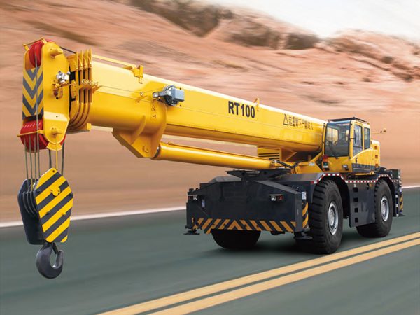 Bomba hidráulica de guindaste de caminhão de 60 toneladas de alta eficiência RT60/100 guindaste para terrenos acidentados de marca famosa na África - Imagem 5