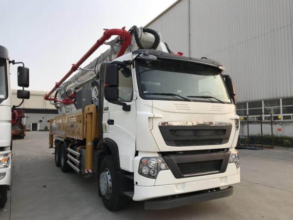 Le meilleur prix Chine top marque 37m pompe à béton montée sur camion HB37K pompe à béton à flèche montée sur camion en stock - Image 3